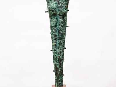 Martýr - foto 3, bronz, žula, výška 67 cm, 2005, cena 5 200 EUR