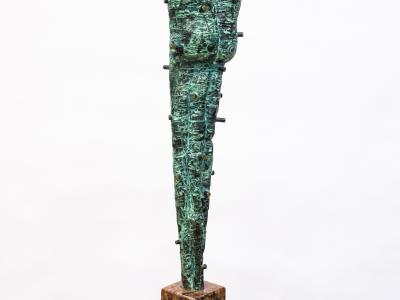 Martýr - foto 2, bronz, žula, výška 67 cm, 2005, cena 5 200 EUR