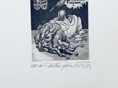 Dušan Polakovič, Ex Libris 09, 21x21 cm, 100 EUR